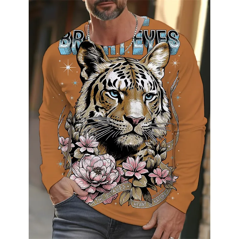 3D Printed Casual Long Sleeve  - Mens Fashion Clothes review and price