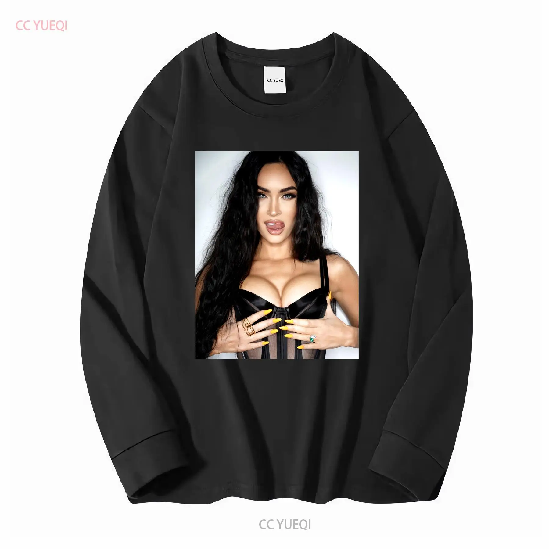 Megan Fox T shirt Poster long  - Poster Men Fashion review and price