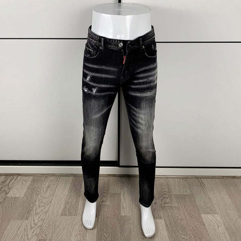 Street Fashion Men's Tight Bla - Men'S Fashion Grey Jeans review and price