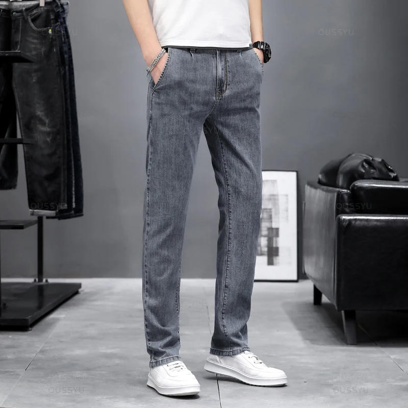 Autumn Stretch Skinny Jeans Me - Men'S Fashion Grey Jeans review and price