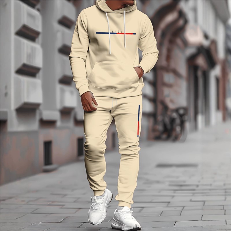 Men's Tracksuit Hoodies Trouse - Mens Fashion Clothes review and price