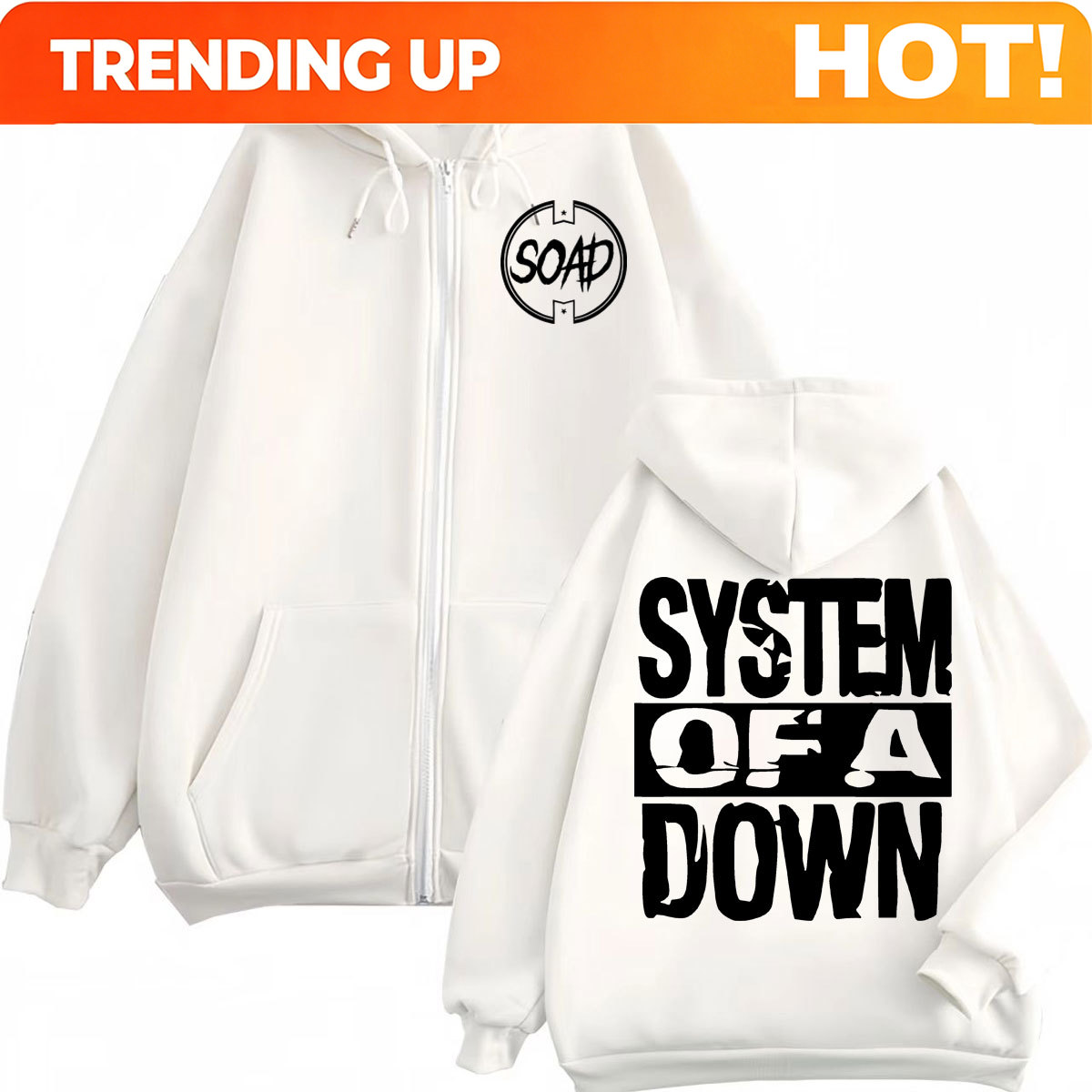 Rock Band System of A Down Pri - Mens Fashion Zip Up Hoodies review and price