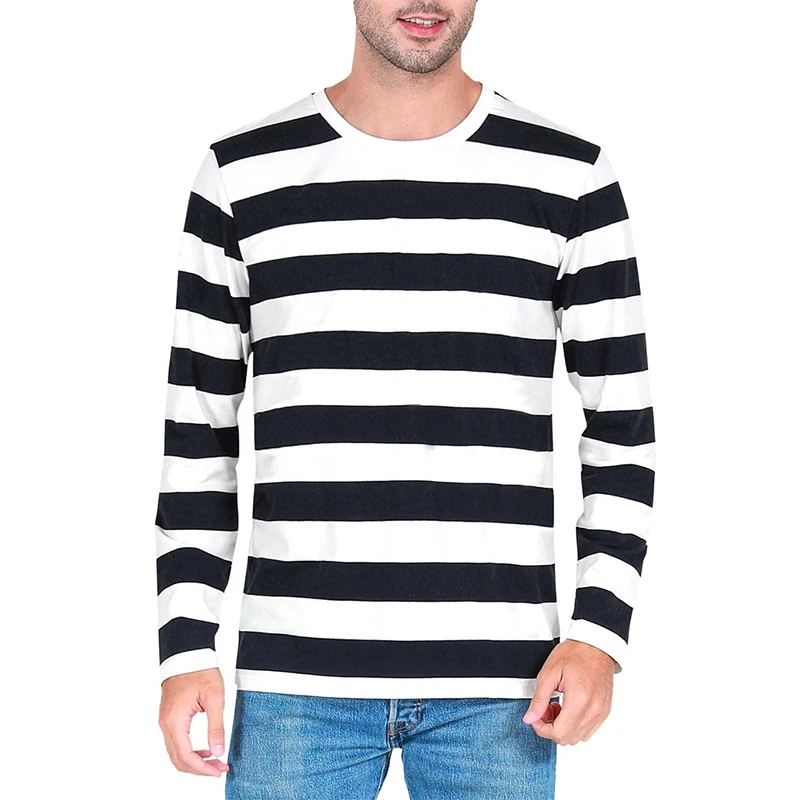 Fashion Contrast Stripe 3D Pri - Mens Fashion Summer review and price