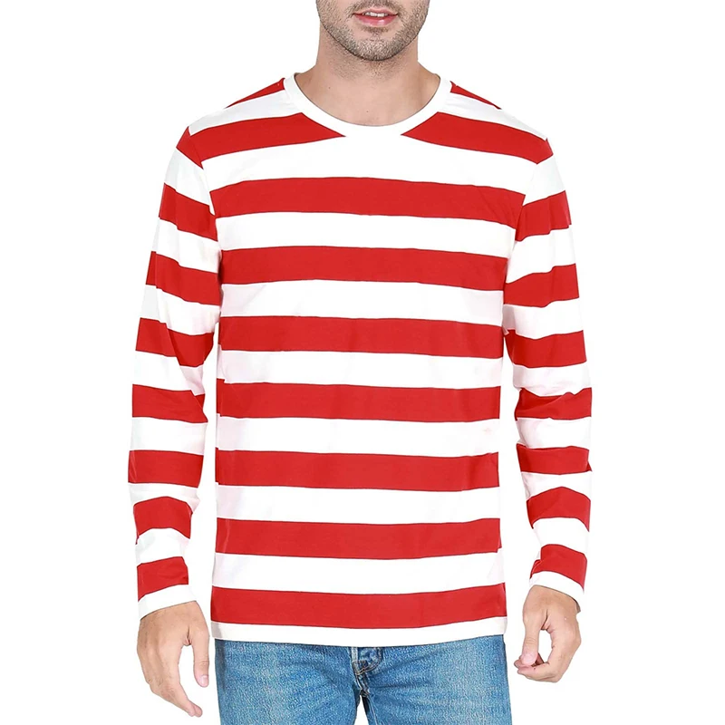 Fashion Contrast Stripe 3D Pri - Mens Fashion Summer review and price