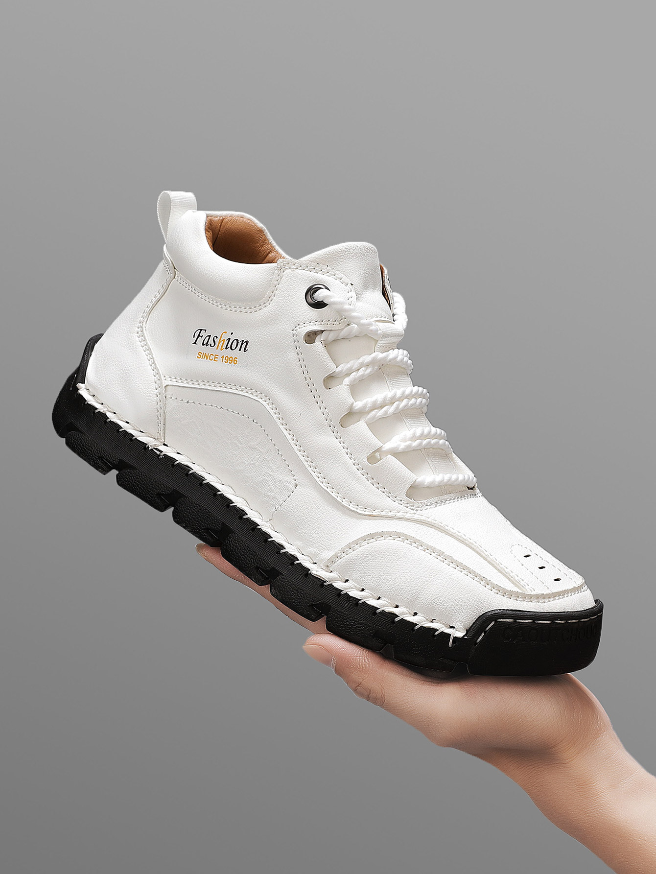 Men's Handmade Mid-Top Casual  - Men'S Fashion Videos review and price