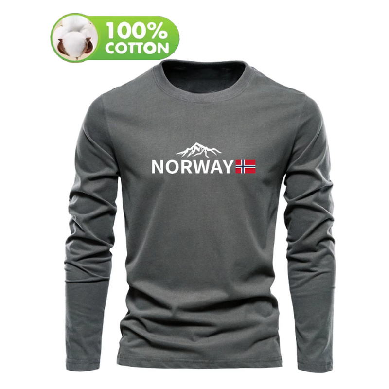 Autumn and winter 100 cotton m - Men'S Fashion T Shirts review and price