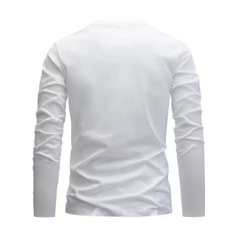 Autumn and winter 100 cotton m - Men'S Fashion T Shirts review and price